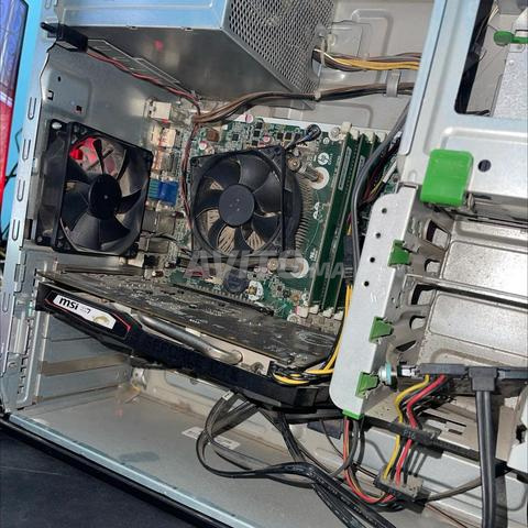 كمبيوتر العاب HP للبيع MSI Gtx 1650 4GB - 2