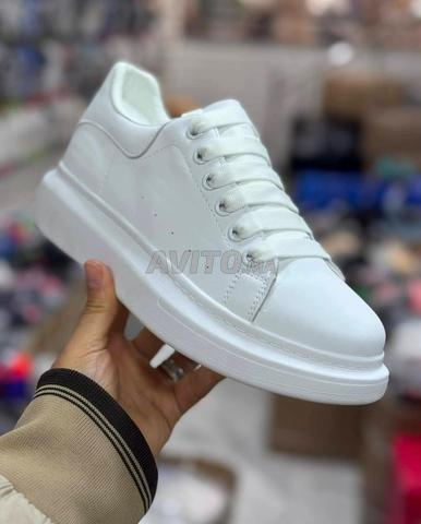 Chaussures de sport tendance 👟 blanches (style Alexander McQueen) - 2