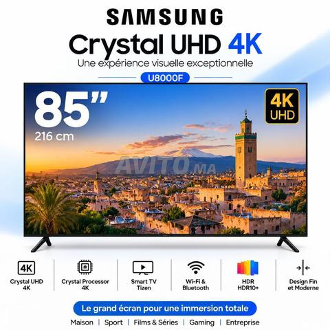 TV Samsung 85 Pouces U8000F 4K Smart TV