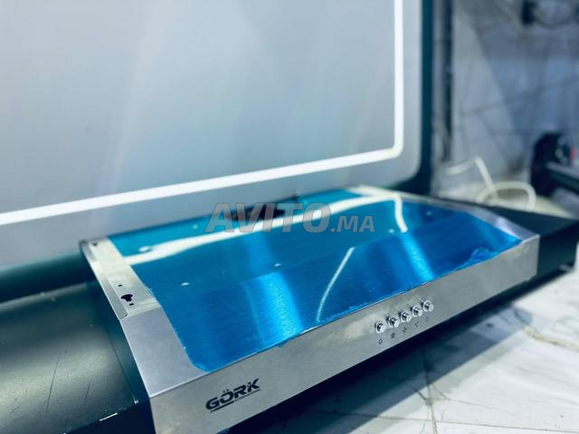 Hotte gork inox/noir - 2