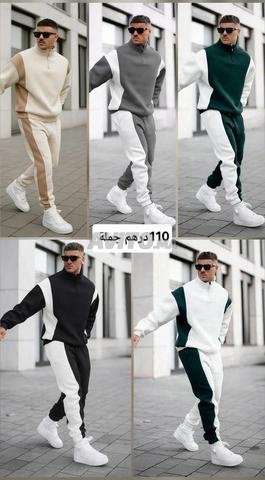 Survêtements hommes 2 couleurs - Vente en gros uniquement