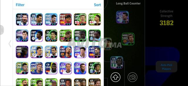 Compte eFootball PES Mobile - 2