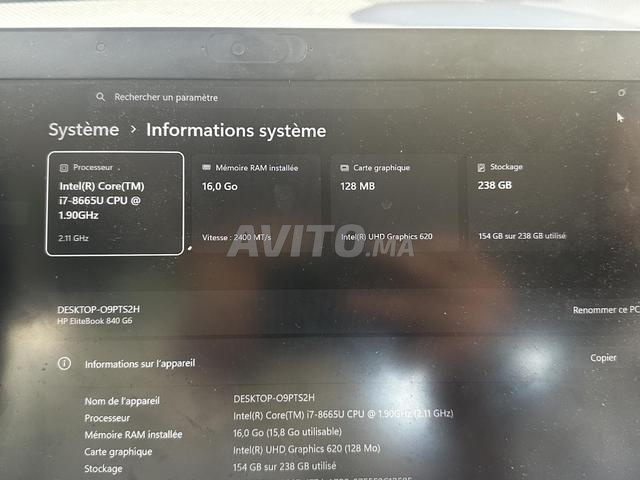 HP I7 الجيل الثامن لا يزال جديدًا 😍😍😍 - 2