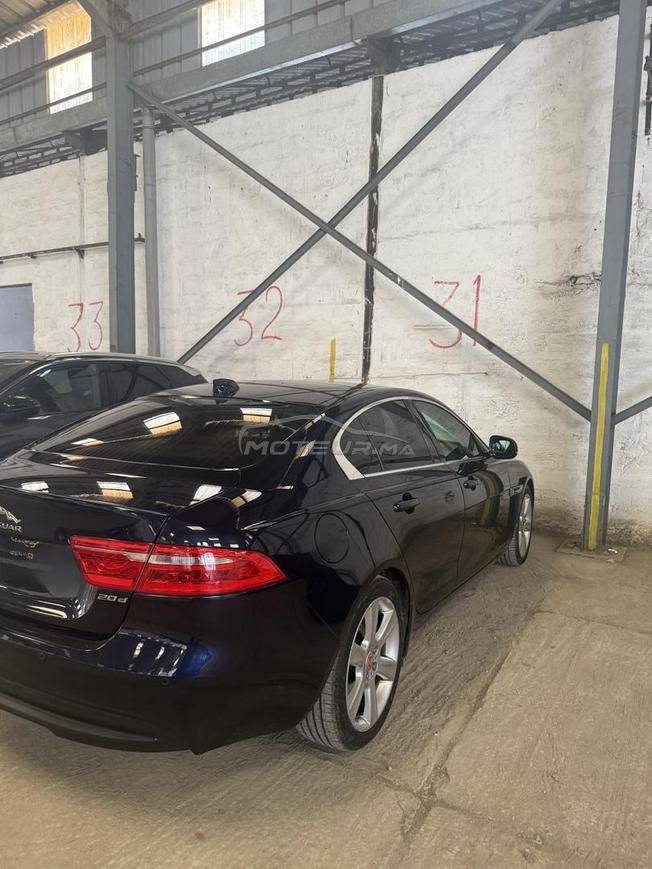 Jaguar XE toujours suivie à la maison.
