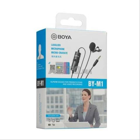 BOYA M1 Microphone cravate 3,5 mm & Câble 6 m - 2