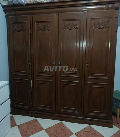 Chambre à coucher complète lit 140