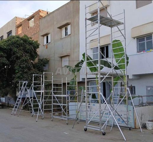 سقالات ألومنيوم احترافية متحركة