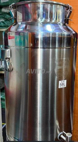 INOX ITALIA toutes tailles 🫒🫒 de 15 à 58 litres - 2