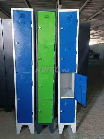 Vestiaire métallique 3, 4 ou 5 portes