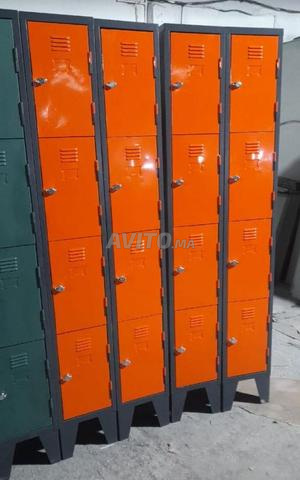 Vestiaire métallique 3, 4 ou 5 portes