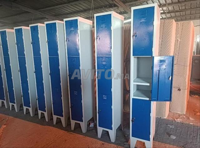 Vestiaire métallique 3, 4 ou 5 portes