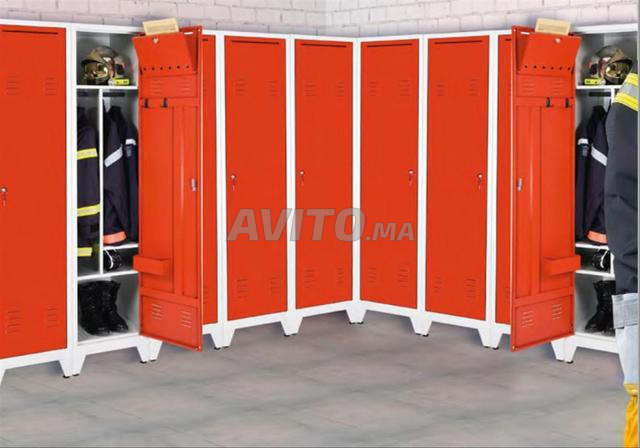Vestiaire métallique, Monobloc métallique - 2