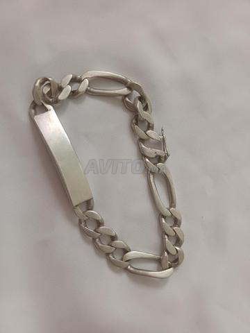Bracelet en argent pour homme neuf - 2
