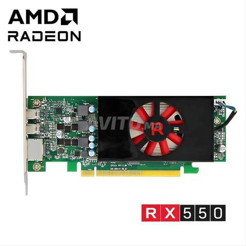 AMD Radeon RX 550 4GB GDDR5 PCIe Low Profile