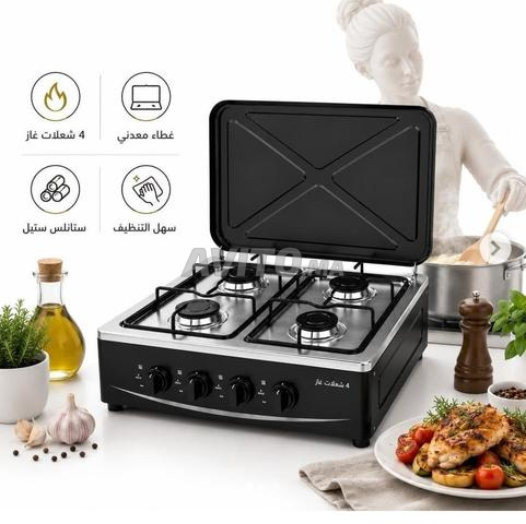 Cuisinière à gaz domestique multi-brûleurs à haute puissance thermique - 2