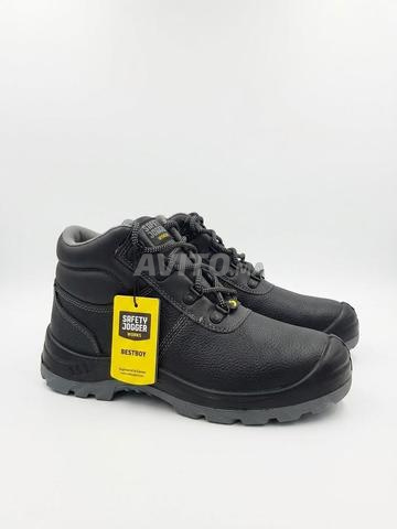 Chaussures de travail pour hommes légères noires - 2