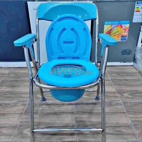 Chaise de toilette inox - 2