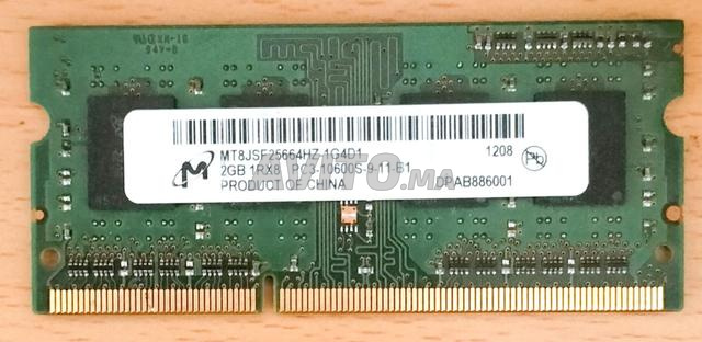 4 شرائح ذاكرة وصول عشوائي DDR3