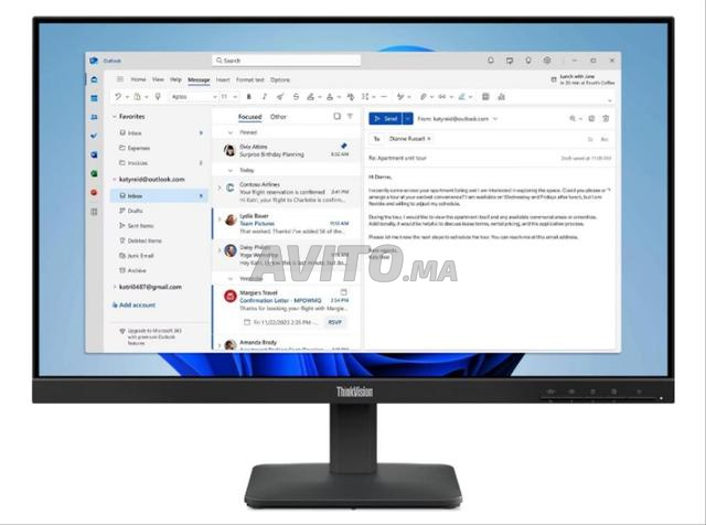 Écran Lenovo Thinkvision S24-4e 23.8″ - 2