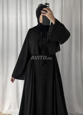 Abaya sans manches et boléro - 2