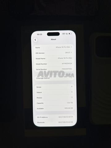 📱 iPhone 16 Pro Max – 1TB (1000GB) 🇨🇦 - 2