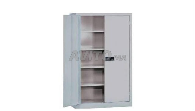 Armoire métallique porte battantes - 2