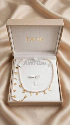 Ensemble Chanel collier et bracelet style luxueux - 2