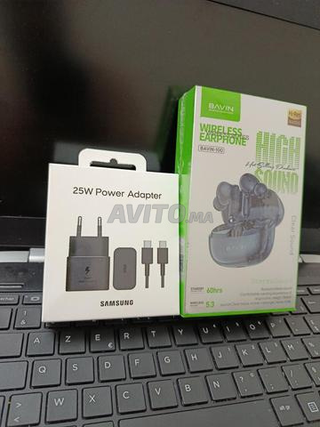 Pack chargeur Samsung 25W et écouteurs bluetooth - 2