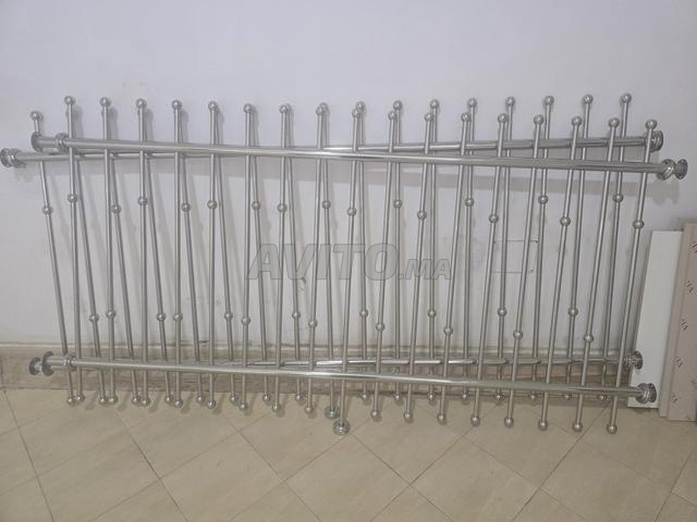 Grilles inox