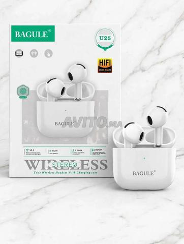 Écouteurs bluetooth BAGULE U25 blanc