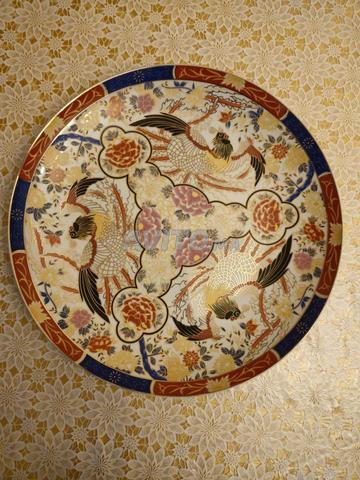 Assiette Paon Signée Amrir - 2