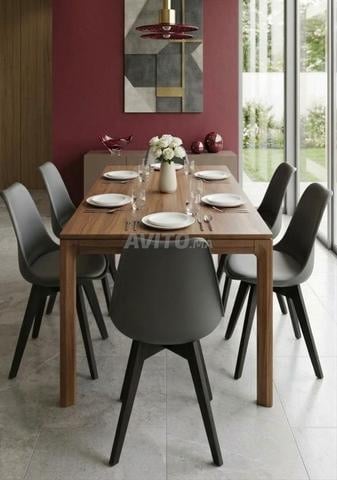 Lot de 6 chaises de salle à manger modernes - 2