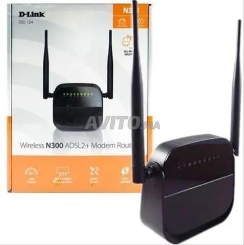 راوتر واي فاي جديد D-Link ADSL2DSL-124RE