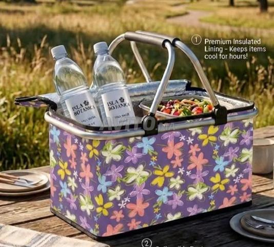 Panier de pique-nique et de transport alimentaire isotherme - 2