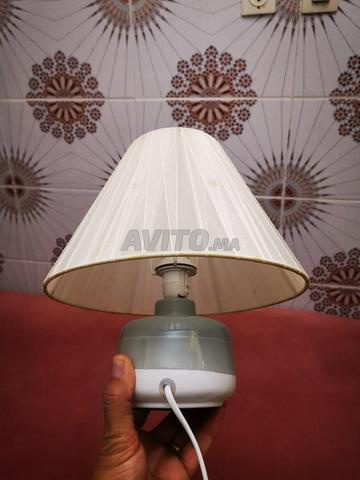 Lampe élégante blanche et grise - 2