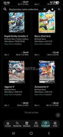 Cartes Pokémon rares avec une bonne promotion - 2