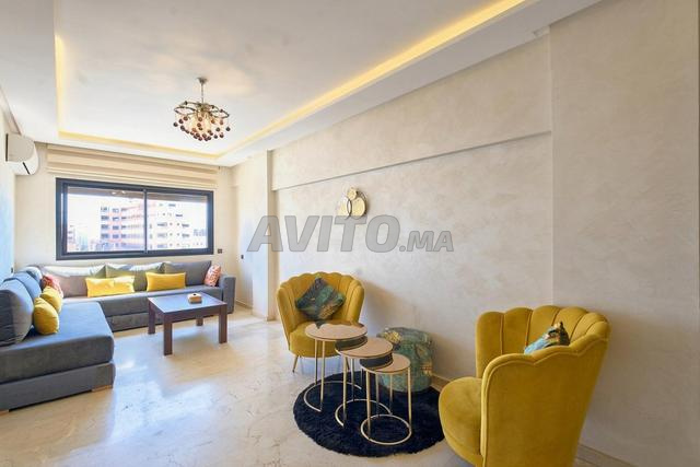 Appartement meublé haut de gamme à Guéliz