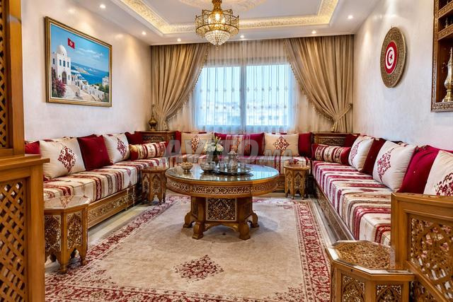 فاخر مفروش 3 فتيات أو 3 رجال أفارقة تونسيون - 2