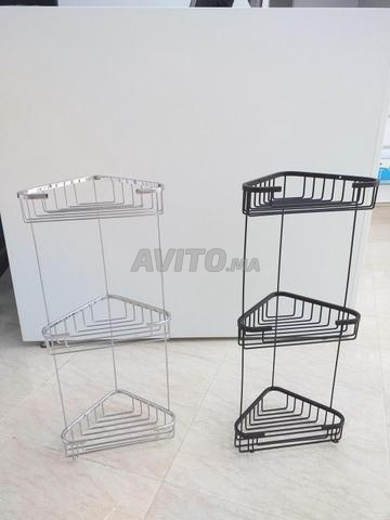 Étagère triple en inox disponible en deux couleurs - 2