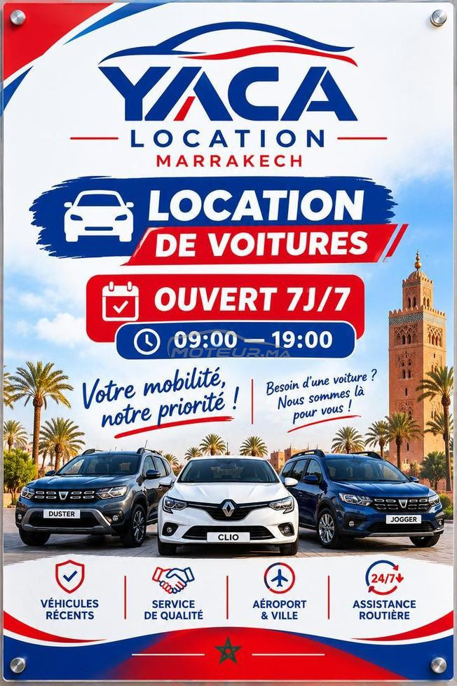 Location de voitures Yaca Marrakech 
