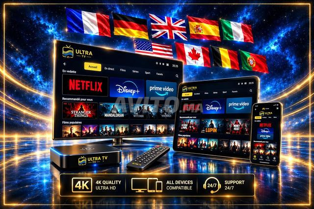 IPTV Rapide - Tous les Bouquets & VOD