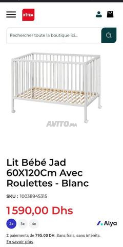 Lit bébé neuf de Kitea - 2