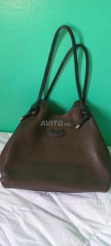 Sac à main cuir véritable femme original SONIA RYKIEL - 2