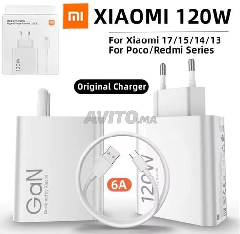 Chargeur Xiaomi 120W Original avec Cable - 2