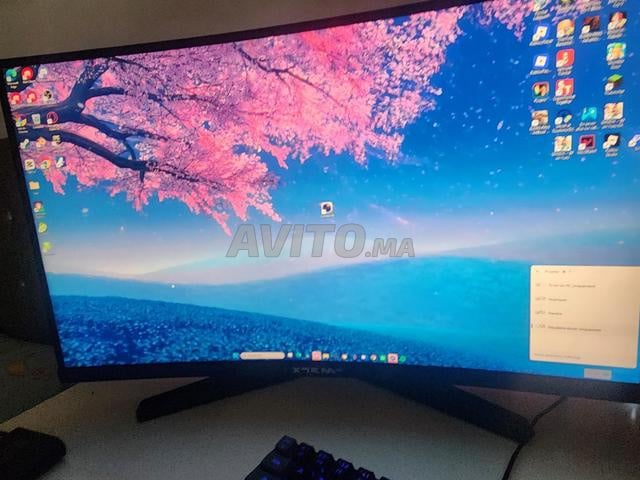 شاشة منحنية 2K 180Hz 27 بوصة