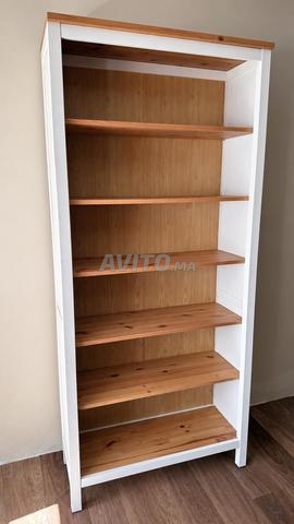 Bibliothèque IKEA HEMNES - Bois massif