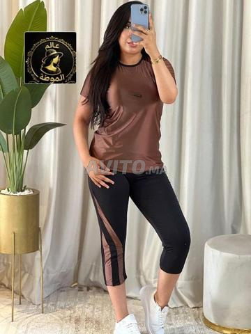 Ensemble 2 pièces Sportswear - T-shirt brillant