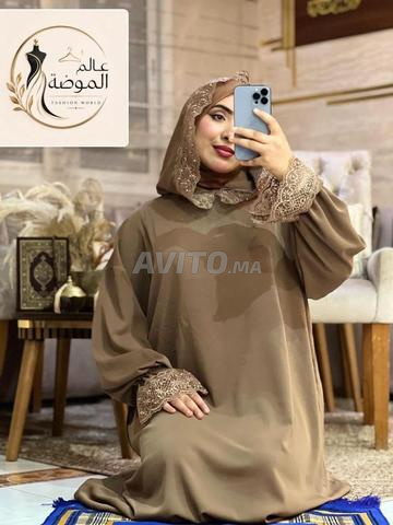Abaya Prière Dentelle