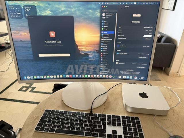 Mac mini M2 Pro 16 512 écran 27 et clavier Apple