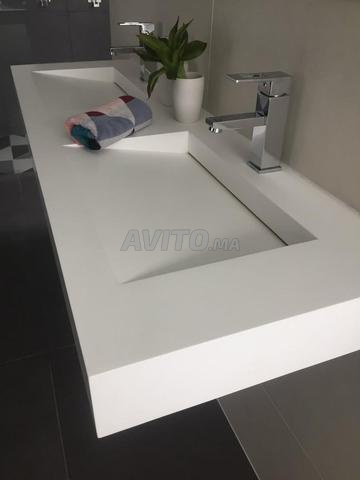 Vasque en Corian - 2